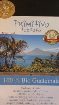 Gold f&uuml;r Primitivo Spengler NaturR&ouml;sterei Guatemala