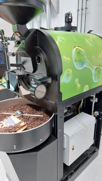 Green Wasserstoff Kaffeer&ouml;ster Test R&ouml;stung Manfred Spengler